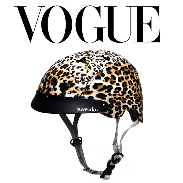 VOGUE featuring Sawako Leopard Helmet