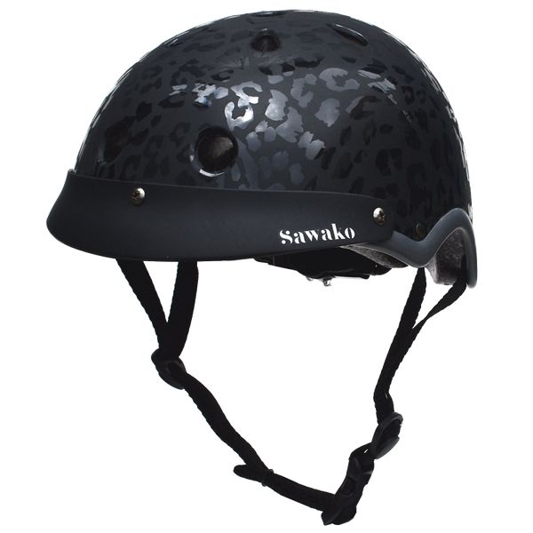 bike helmet madcat Sawako Women's Madison Black Bicycle Helmet – Sawako: Bike Helmets: Cycle in Style