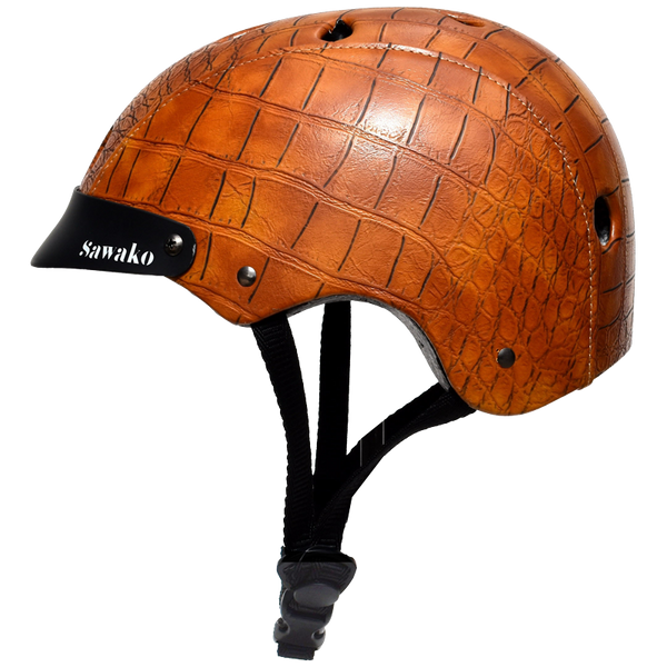 Sawako crocodile black hot sale helmet