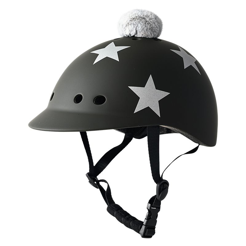 Kids black best sale bike helmet