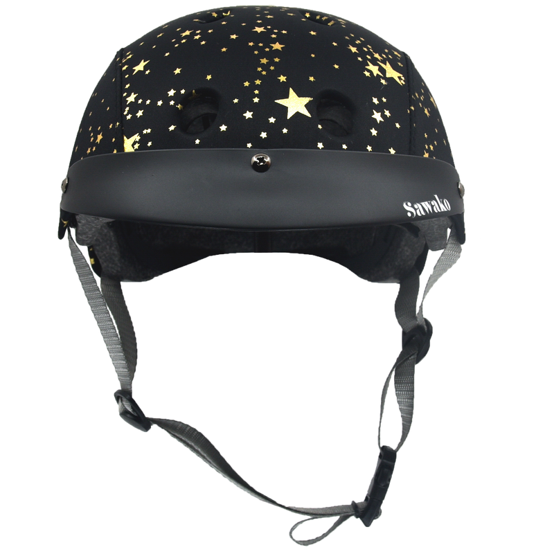 Gold discount bike helmet